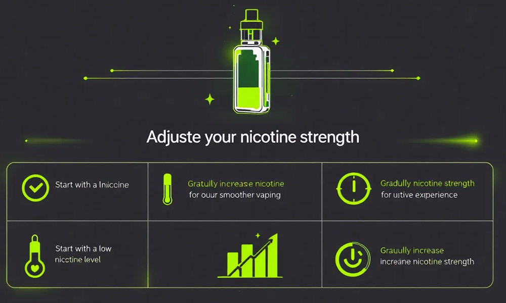 Adjusting Nicotine Strength in Vape Liquids Adjusting nicotine strength in vape liquids for a smoother vaping experience