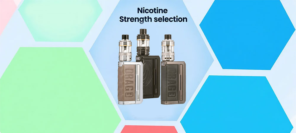 Factors in Nicotine Strength Selection for E-Liquids Factors in nicotine strength selection for e-liquids